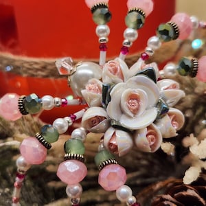 Christmas Spider Ornament with Legend: OOAK Holiday Decor