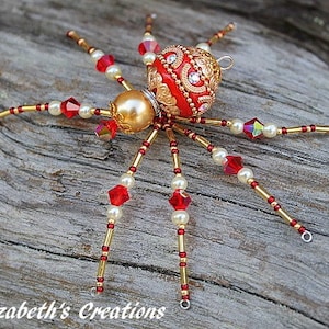 Christmas Spider Ornament with Christmas Spider Legend, Spider Ornament, Holiday Ornament, Christmas Ornaments