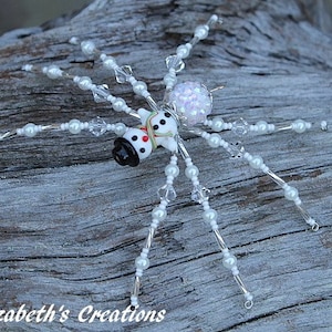Christmas Spider Ornament: Swarovski Crystal Holiday Decor