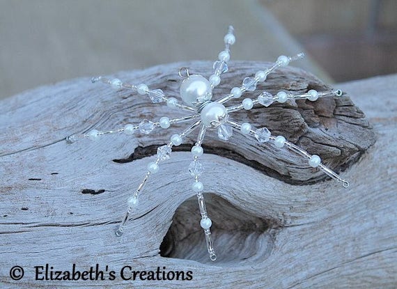 Crystal Spider Suncatcher Ornament: Christmas Spider Legend