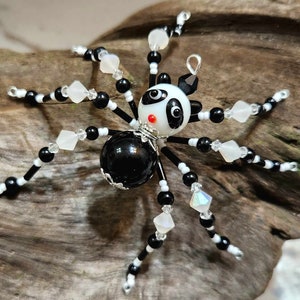 Christmas Spider Ornament with Christmas Spider Legend, Spider Ornament, Holiday Ornament, Christmas Ornaments panda bear