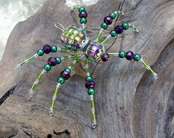 Christmas Spider Ornament: Beaded Holiday Decor with Legend