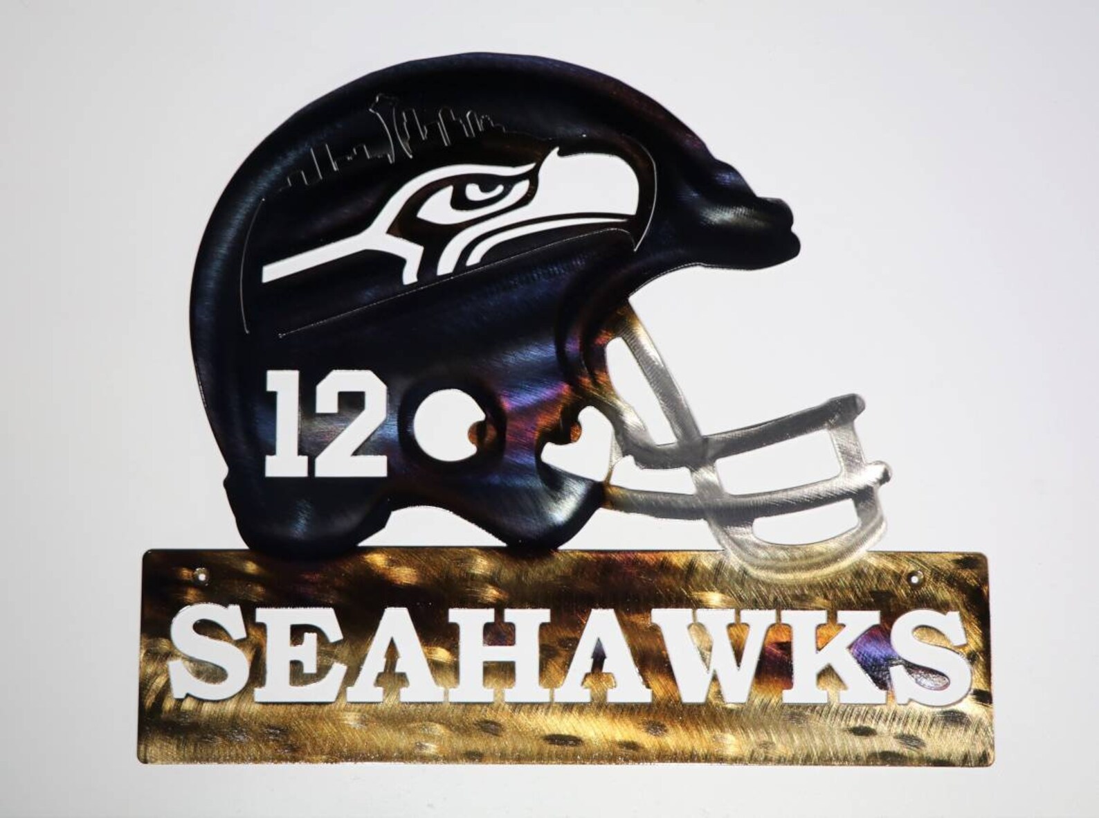 Seattle Seahawks Gartenflagge - Doppelseitig Welcome Home 31,8x45,7cm