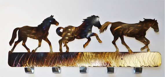Horse Coat Rack Tack Room Decor Barn House Decor Wall Etsy