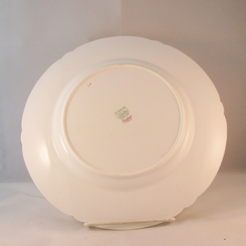 Father/'s Day Gift,Housewarming Gift Gold Trim FREE SHIPPING US English Fine Bone China Salad Plate Mother/'s Day Gift Floral Transfer