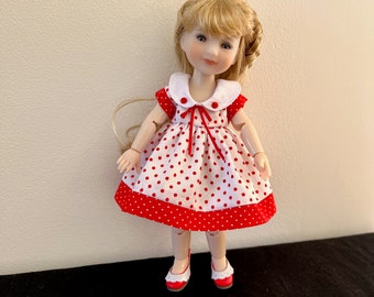 Ruby Red Mini Sara outfit  with shoes