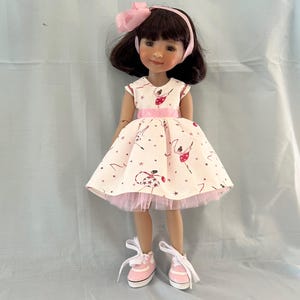 Ruby Red Fashion Friends dress and shoes