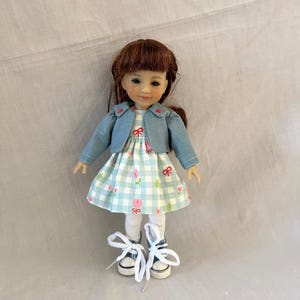 Ruby Red 8"Mini 4 piece outfit inc footwear