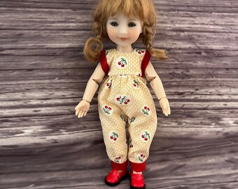 Ruby Red Mini Sara  play outfit with shoes