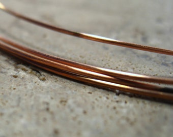 Copper Wire 20 Gauge 5 Foot - Copper Wire, Natural Copper Wire, 20 Gauge Wire, Round Wire, Dead Soft Wire, DIY Wire, Cheap Wire, Jewelry