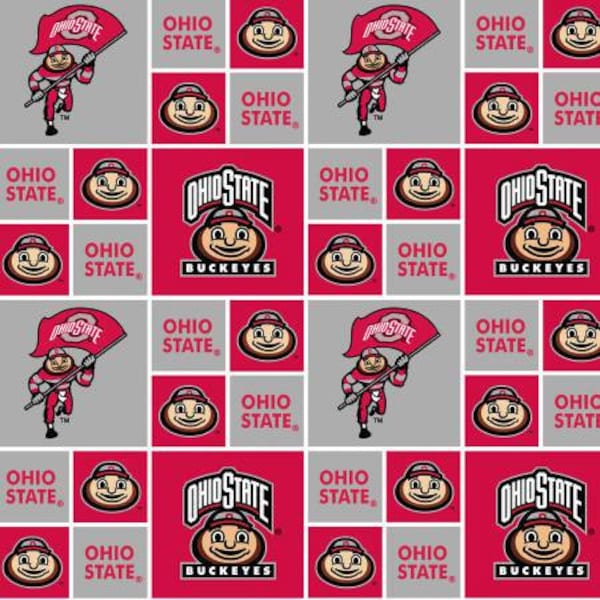 Collegiate Fabric - Ohio State - Brutus the Buckeye