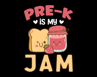 Pre-K is my Jam | Funny Back to Shcool PNG