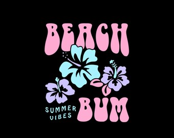 Coconut Girl Beach Bum Pastel Graphic Trendy y2k 90s Retro Digital PNG