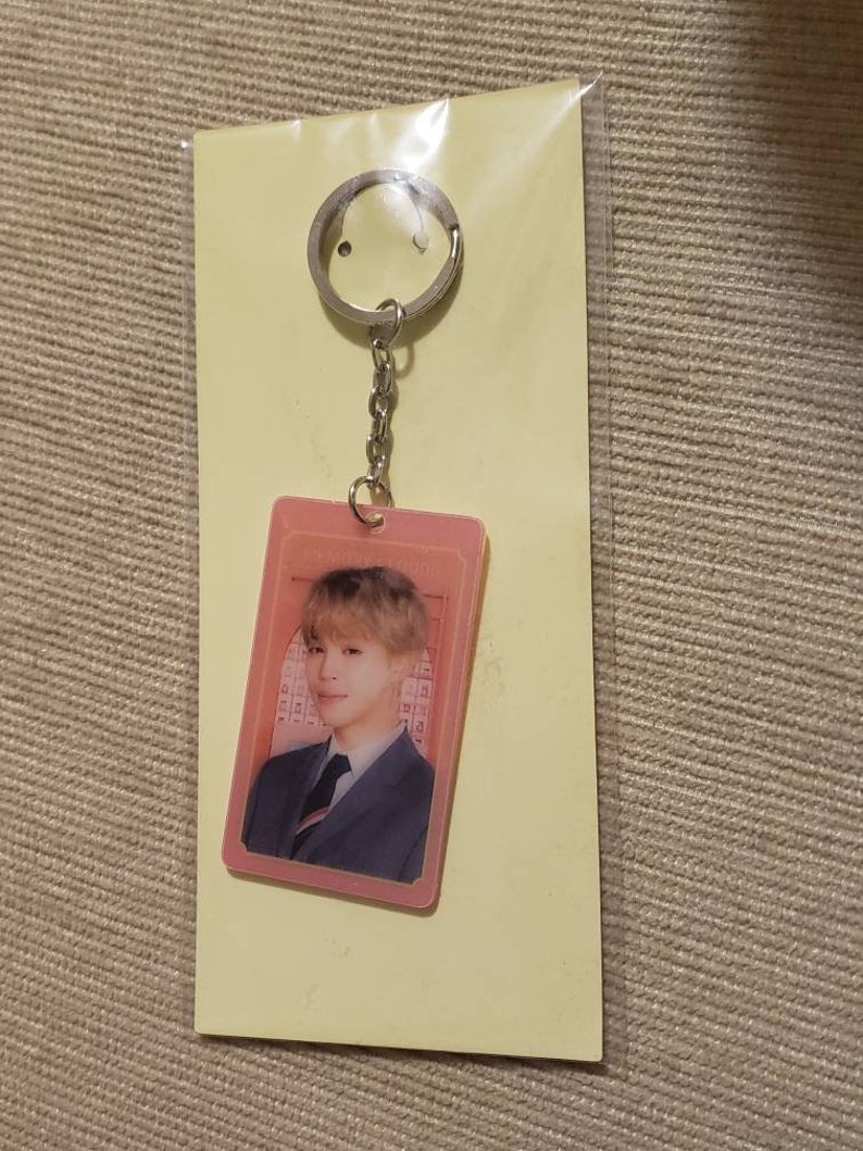 Official BTS & BT21 Merchandise Bts Photocard Bts Keychain V Etsy