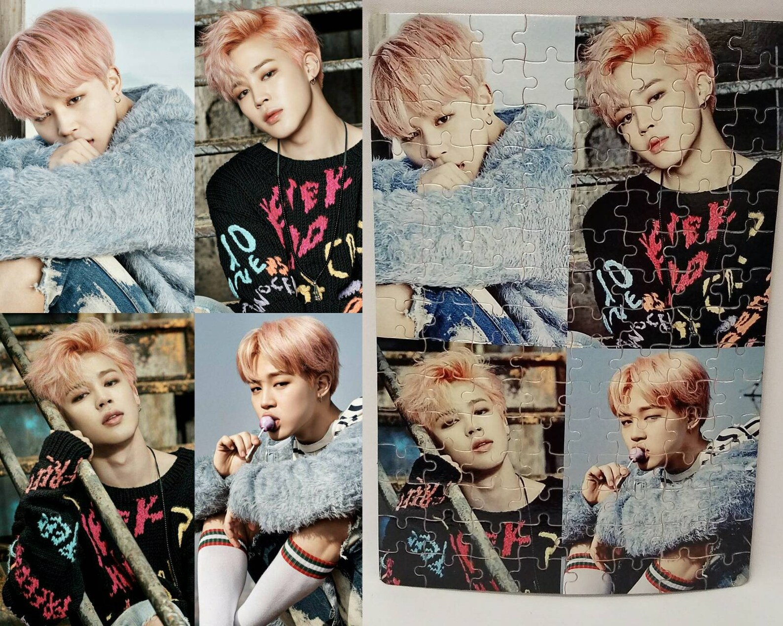 KPOP Puzzle BTS A4 Size 20x29cm 120 Pcs Puzzle Kpop | Etsy
