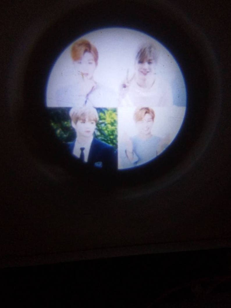 KPOP BTS Custom Made Projector Keychian Laser Pointer Keychain Etsy