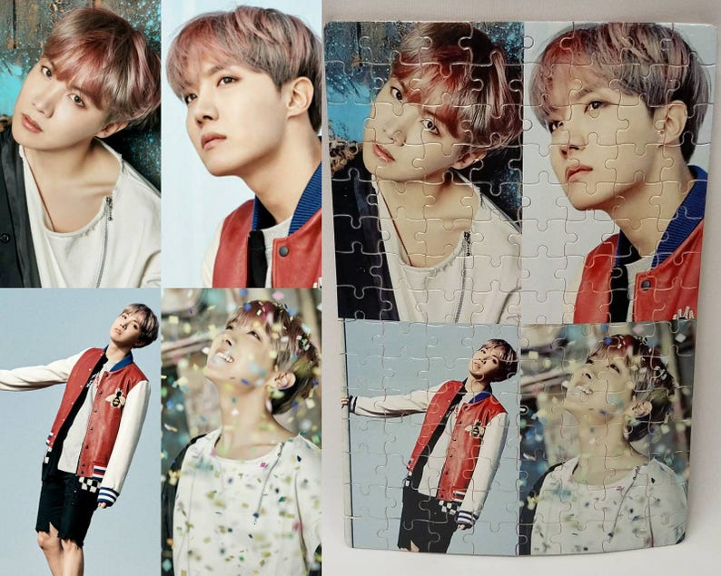 KPOP Puzzle BTS A4 Size 20x29cm 120 Pcs Puzzle Kpop Etsy