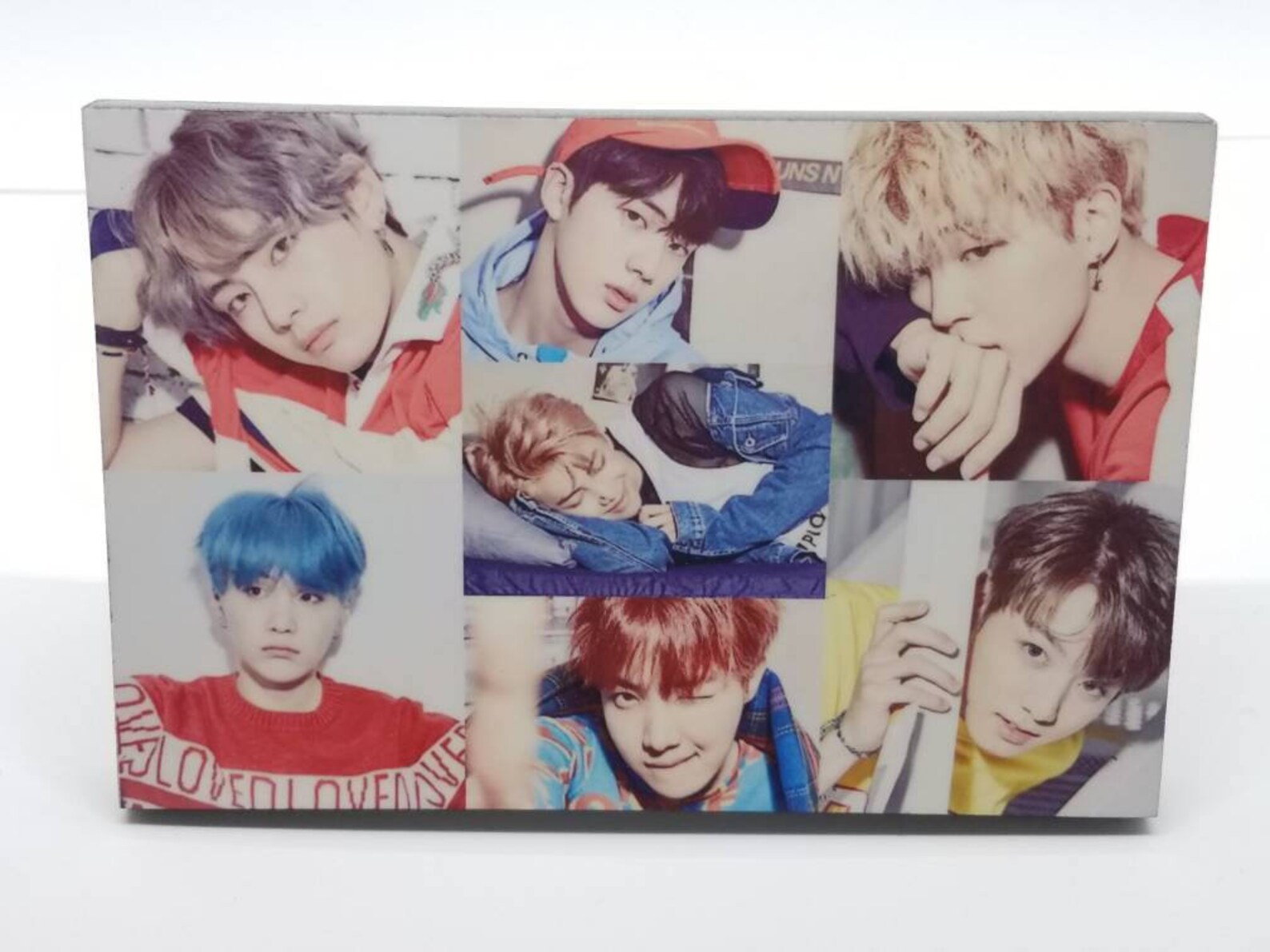 KPOP BTS Frame BTS Table Top Wood Frame Bangtan Boys V Jimin | Etsy