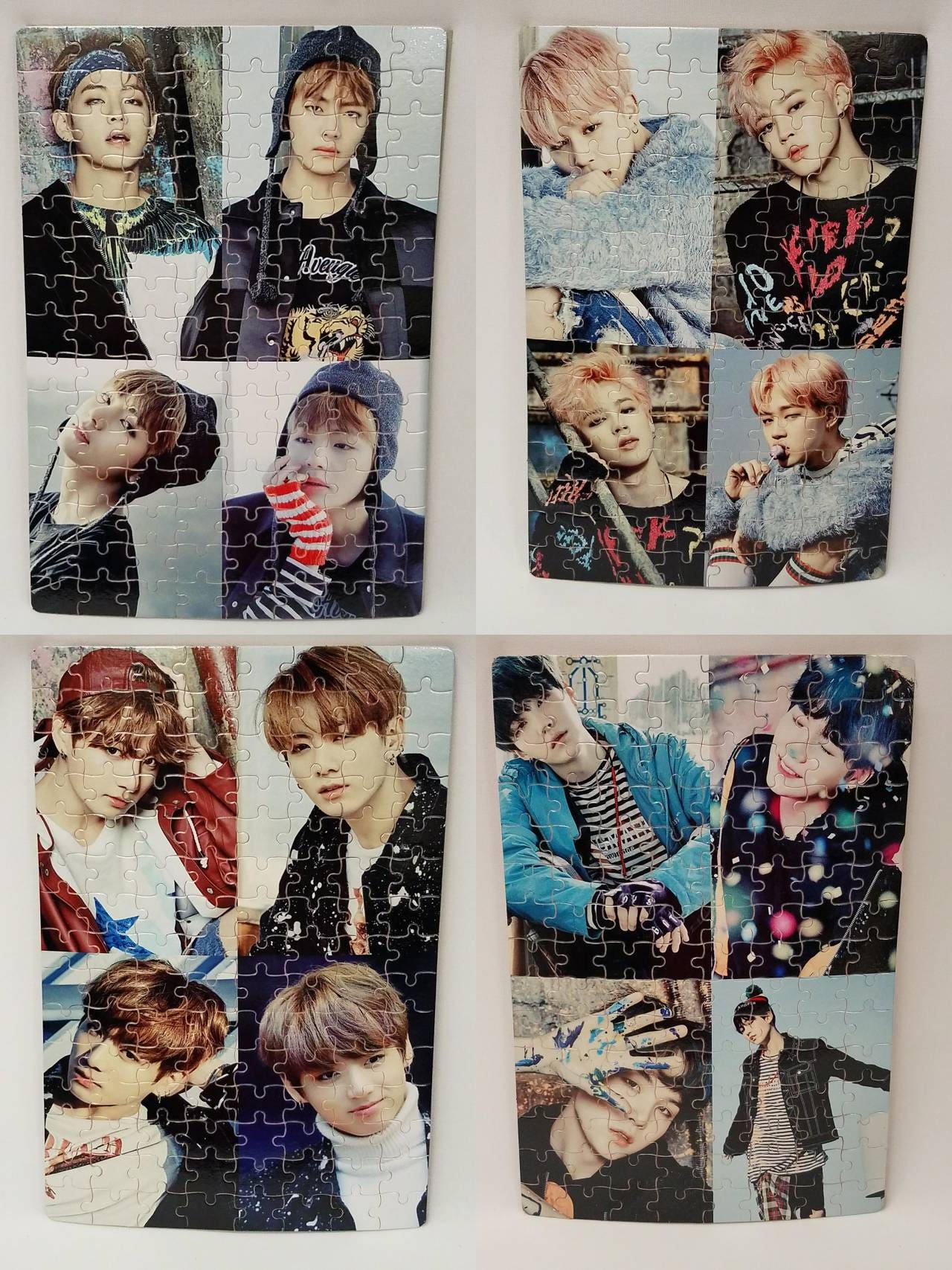 KPOP Puzzle BTS A4 Size 20x29cm 120 Pcs Puzzle Kpop Collectible