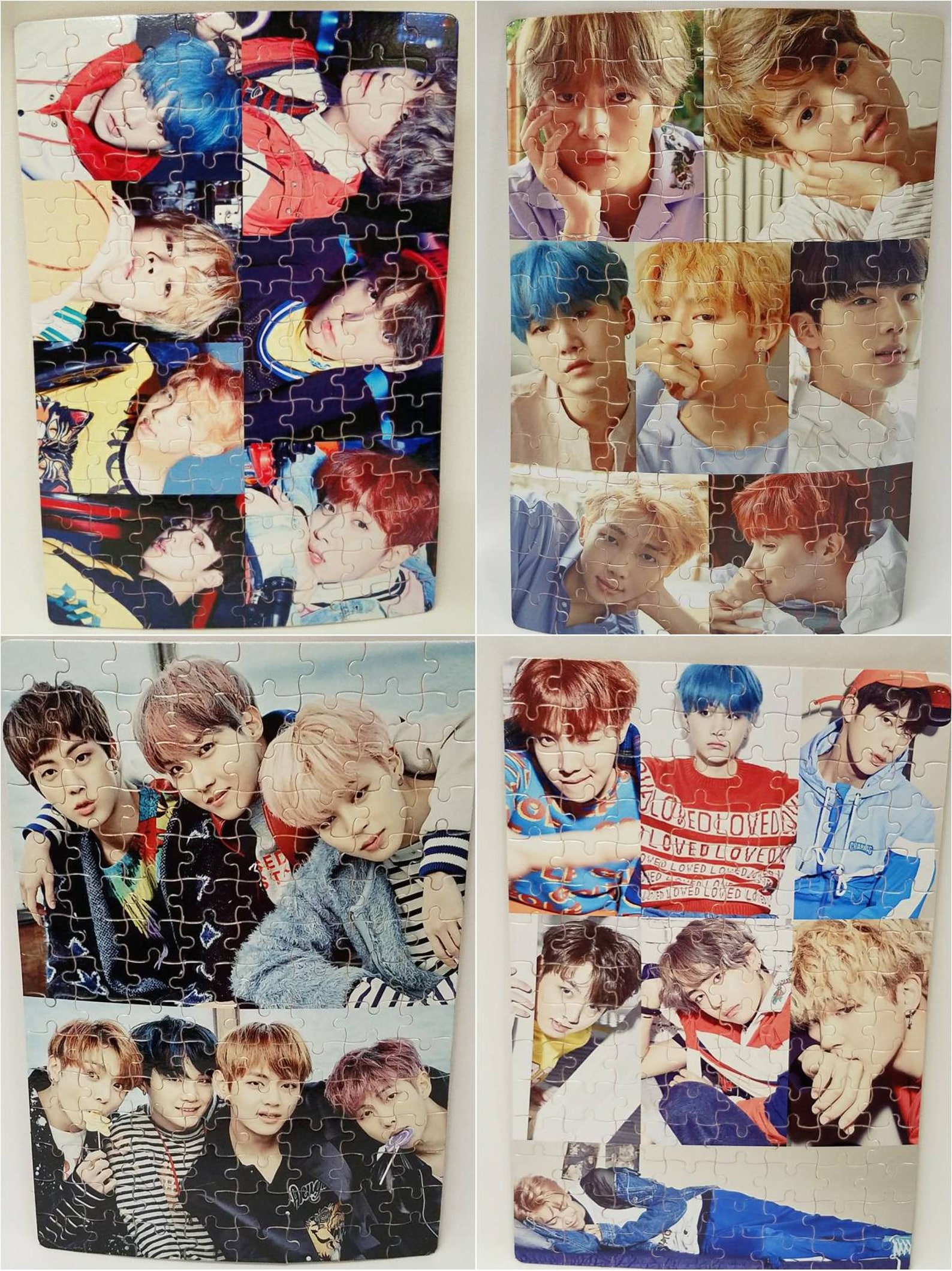 KPOP Puzzle BTS EXO Wanna One A4 Size 20x29cm 120 Pcs Puzzle Etsy