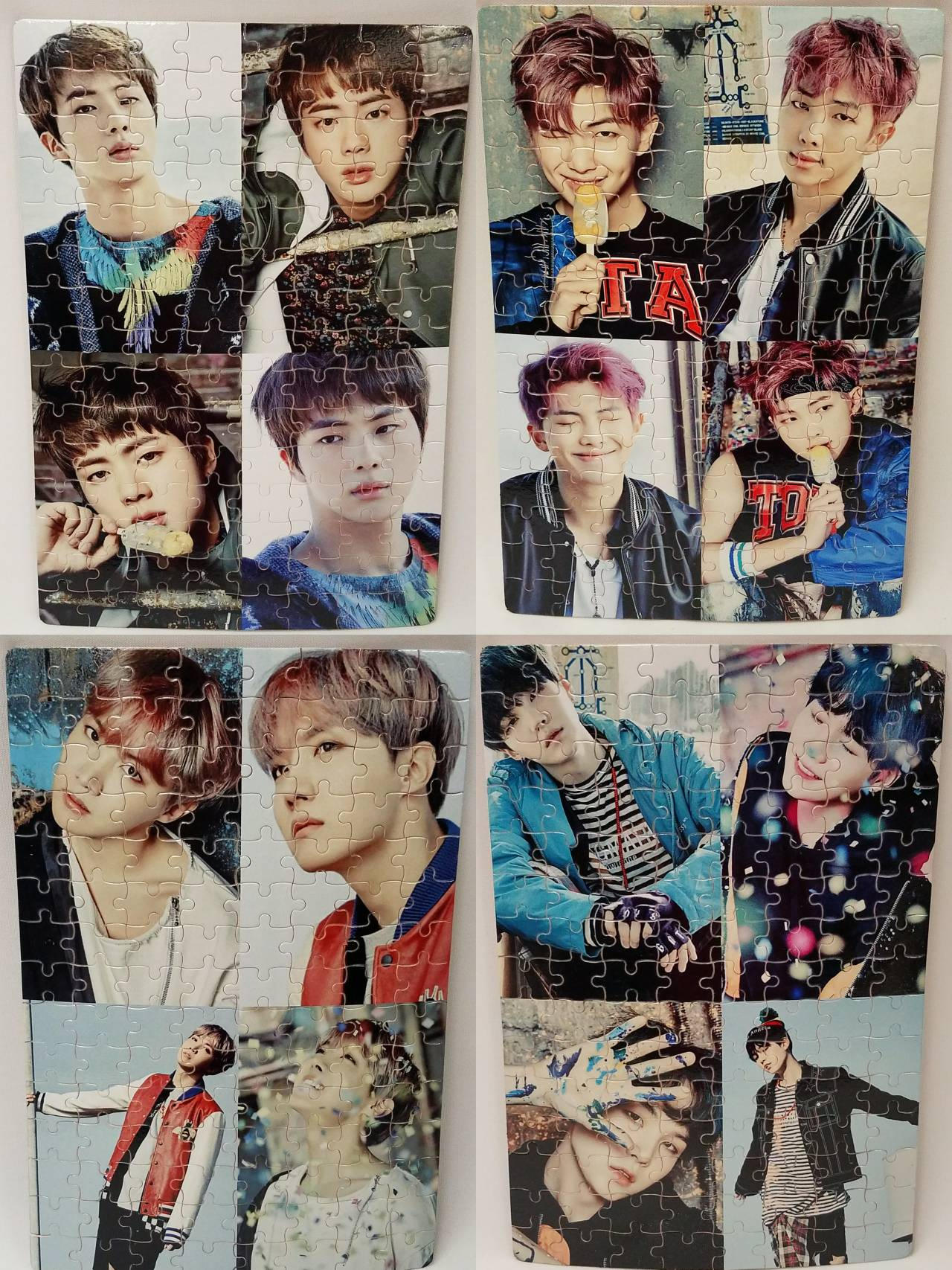KPOP Puzzle BTS A4 Size 20x29cm 120 Pcs Puzzle Kpop Collectible