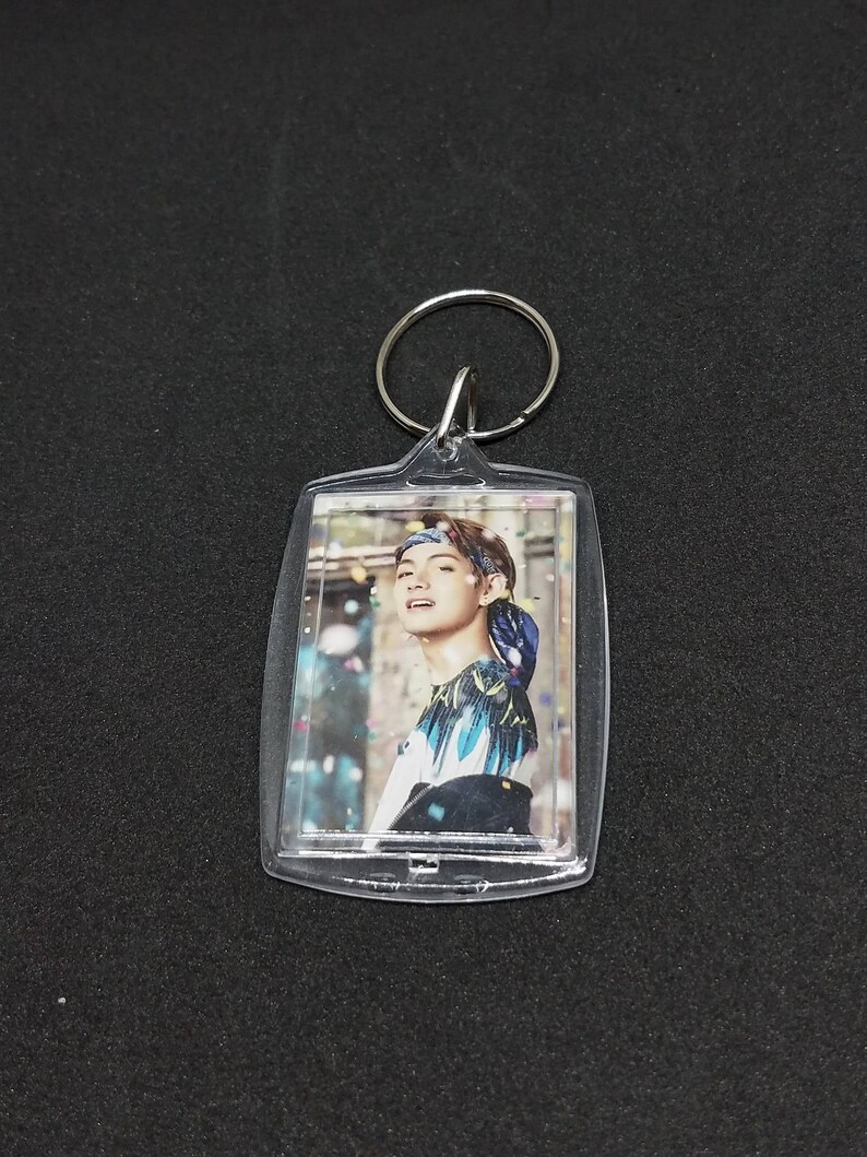 Porte-clés BTS Mignon - Pendentif Clé Fan, Cadeau D'anniversaire Ou Fête Pour Fans De K-pop - 2