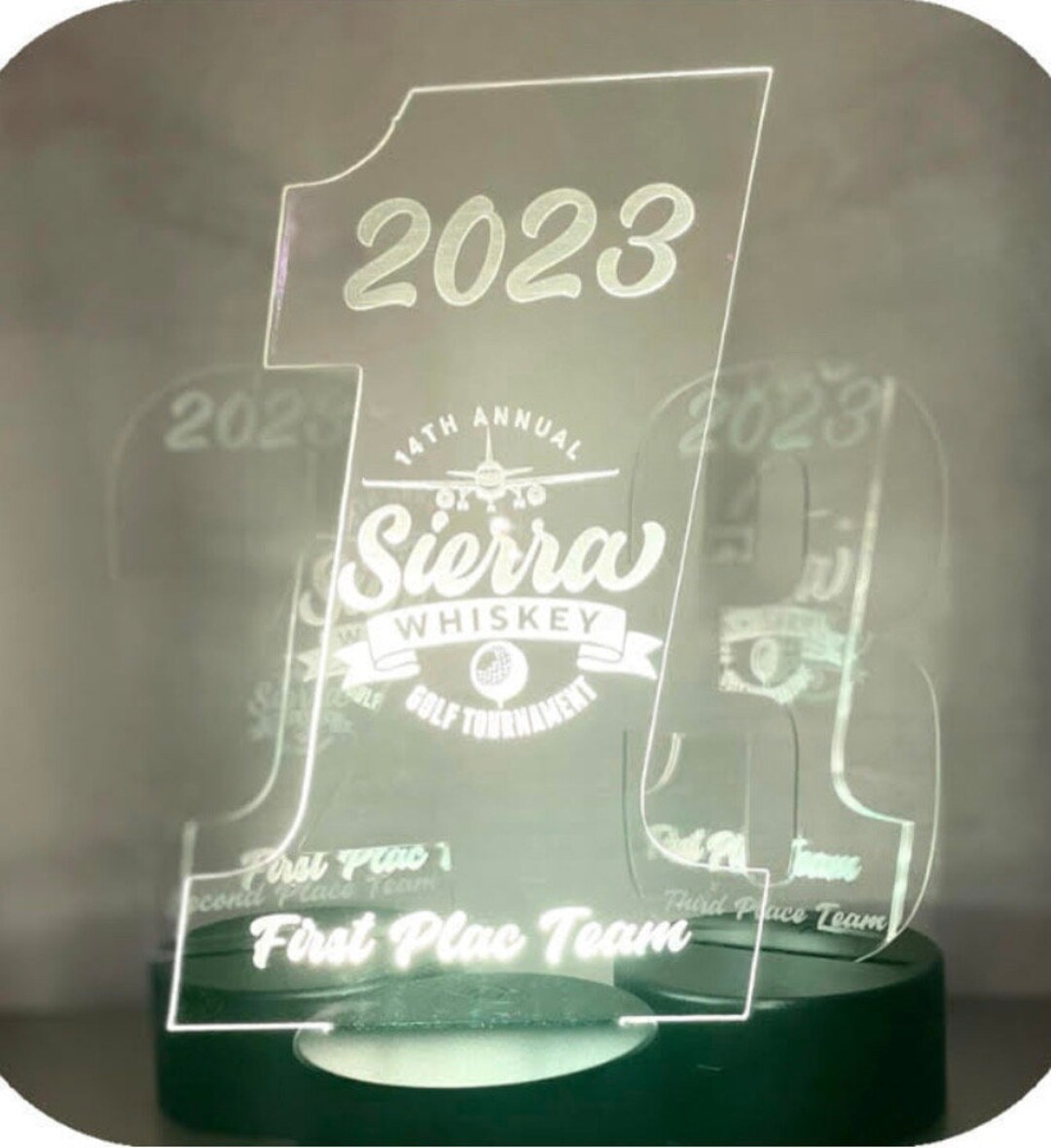 Custom Acrylic Trophies Etsy