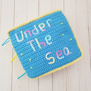 Under the Sea Crochet Quiet Book - Digital Download - Crochet Pattern Only