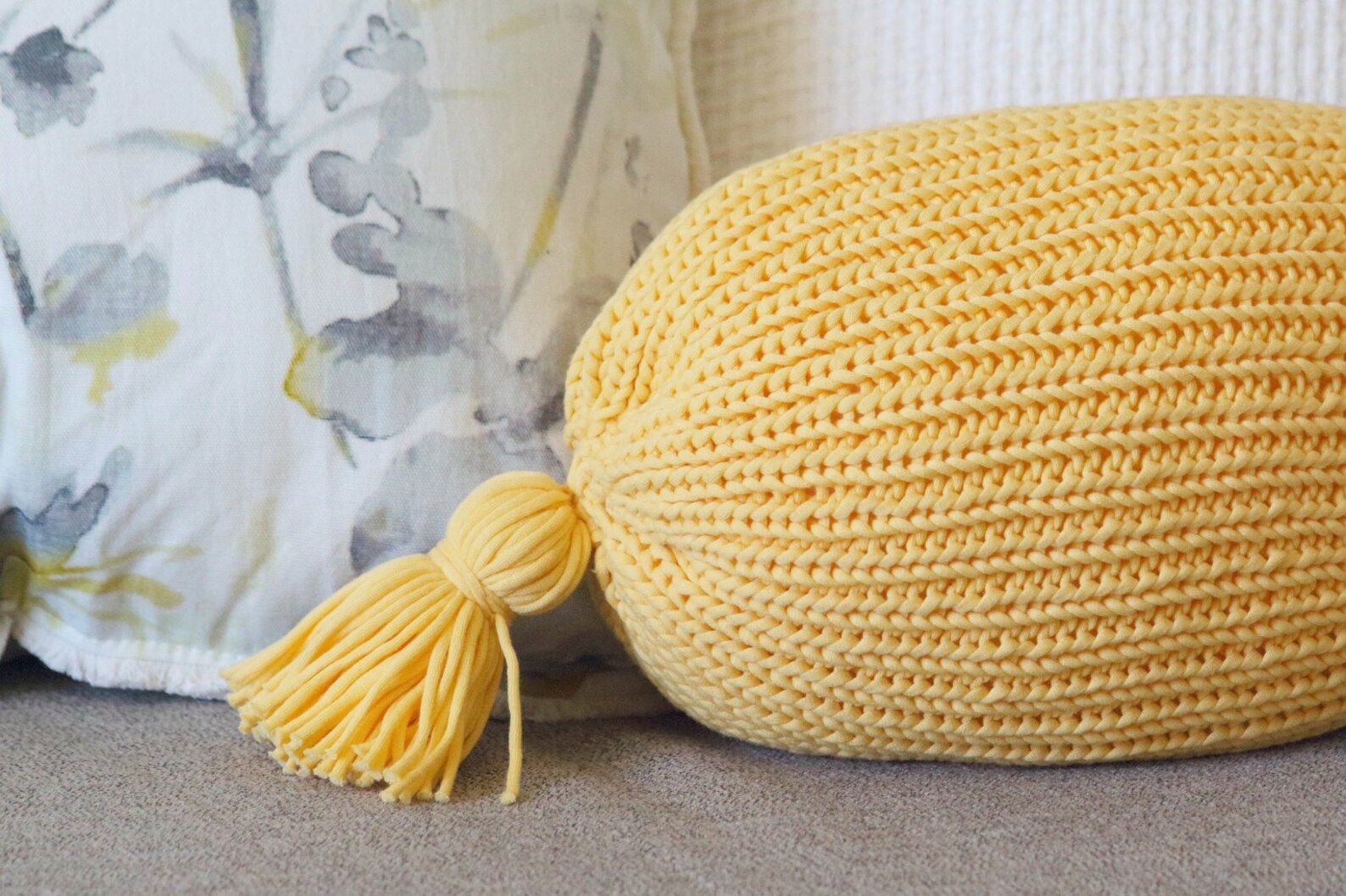 Bolster Pillow Knitting Pattern Digital Download Only Knit Etsy Canada