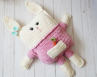 Ragdoll Bunny - Crochet Pattern - Digital Download