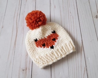 Knit Fox Beanie Pattern – Chunky Forest Friends Series (PDF Download)
