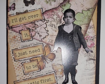 Handmade Note Card with a bit of humor