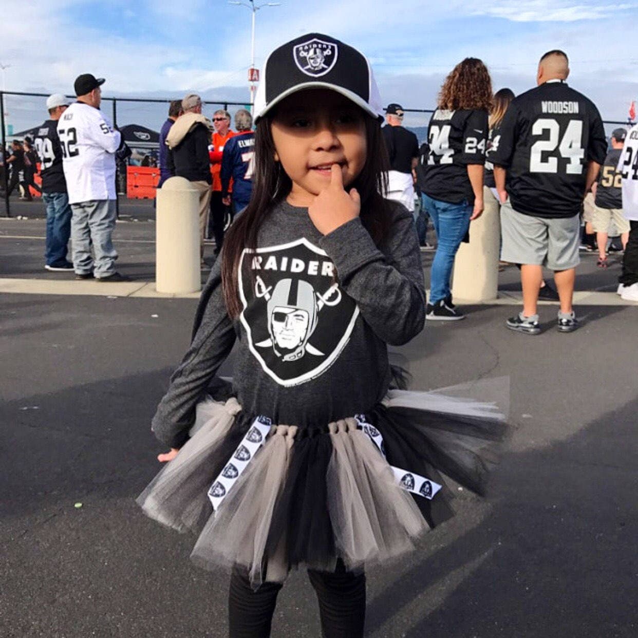 Raiders baby/toddler clothes girl Raiders baby gift girl Las Vegas