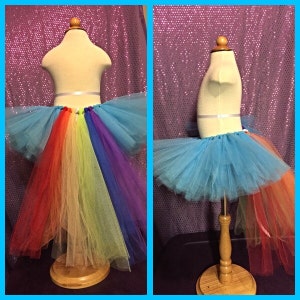 Rainbow Dash tutu with tail my little pony