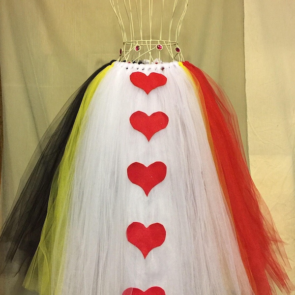 Queen of Hearts Tutu - Etsy