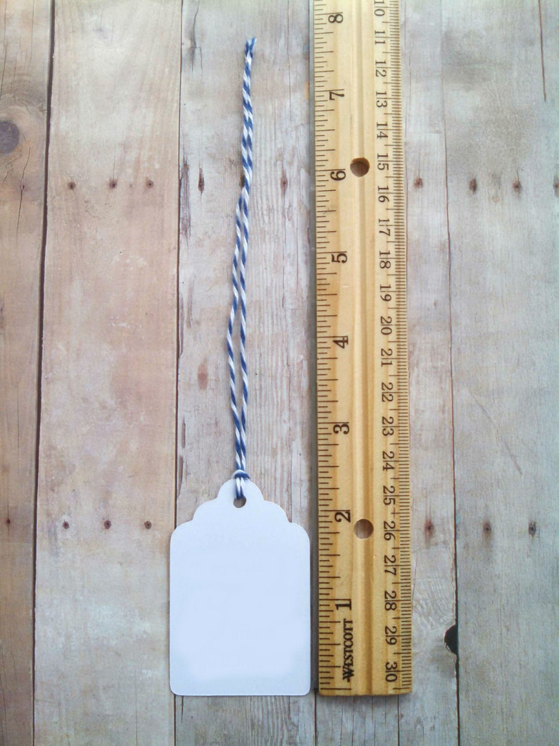 TWINE Add twine ribbon to your tag order Gift Tags With Etsy