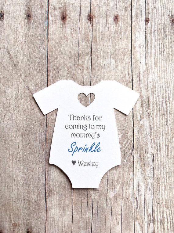 onesie thank you tags