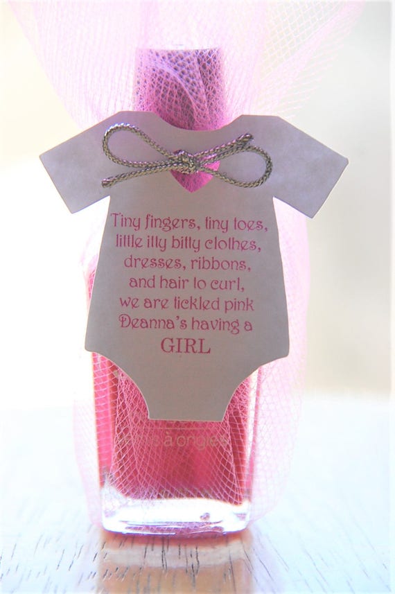 Gift Tag - 10 fingers... pink Gift Tag - 10 fingers... pink