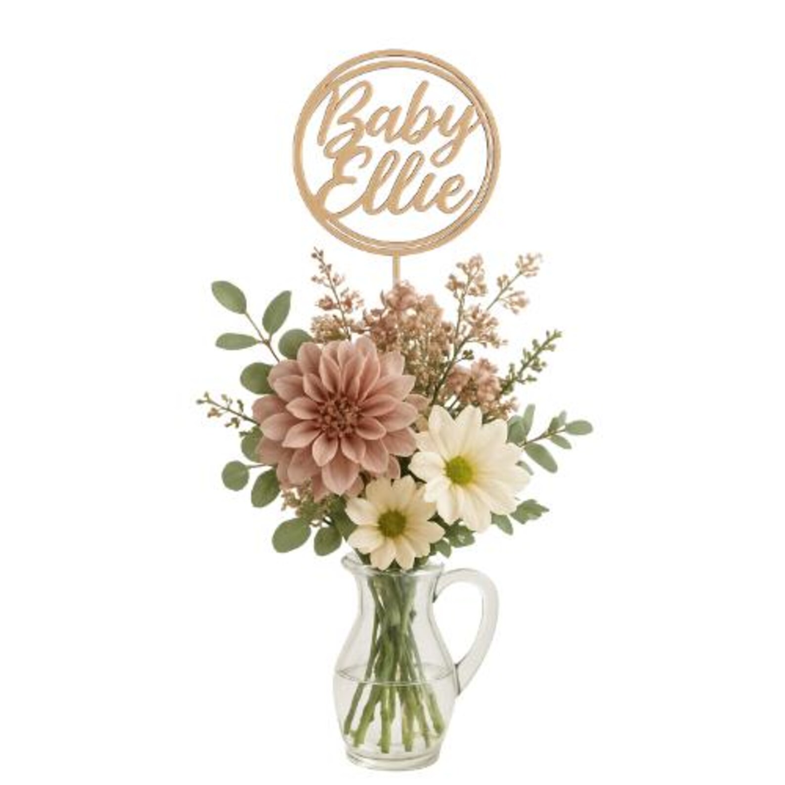 Baby Shower Centerpieces Girl, Baby Shower Decor for Tables, Baby in ...