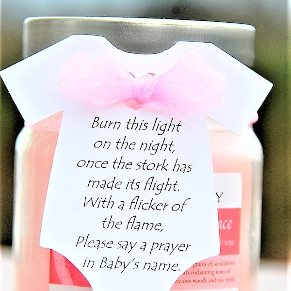 Baby Shower Tealight - Etsy