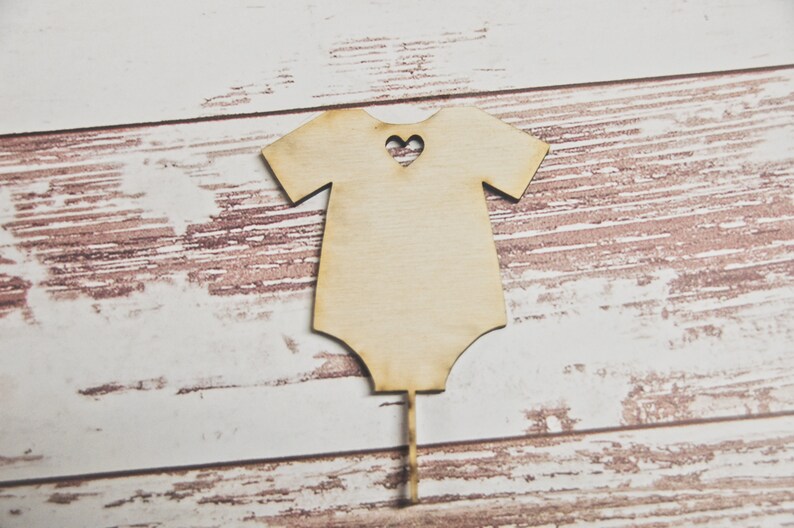 Set of 12 ~ It/'s a Boy Wood Cupcake Toppers ~ Baby Shower ~ Wood Pick ~ Rustic Baby Shower Decoration ~ Engraved ~ 3.5