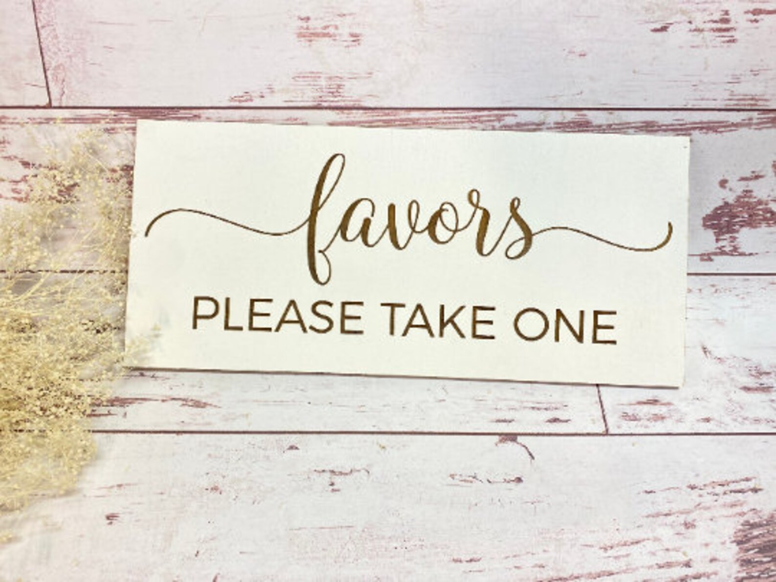 Favors Please Take One ~ SIGN ONLY ~ Rustic Wood Favor Sign ~ Wedding ...