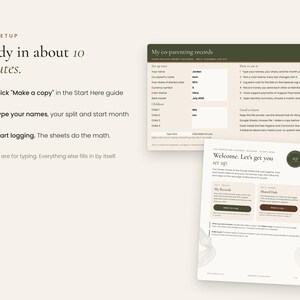 Start Here setup tab and the step-by-step guide