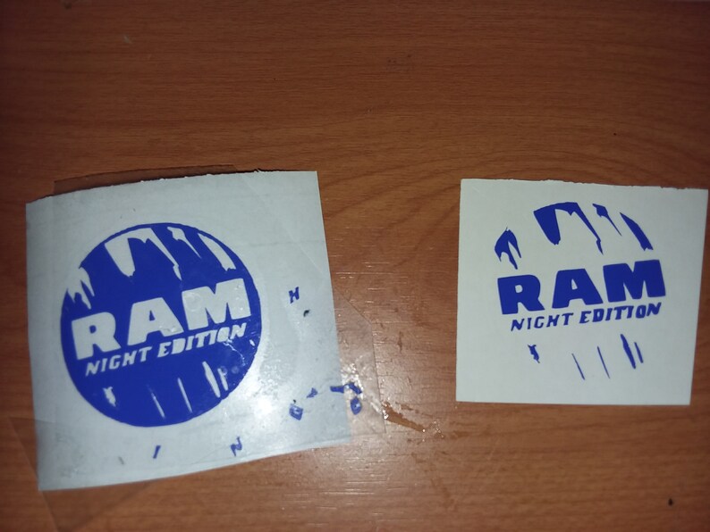 SINGLE Color Ram Shift Knob Decal Various Versions Etsy