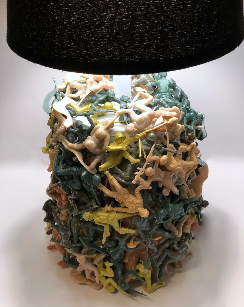 Military Lamp Amry Men Camouflage Supporting Usa Women Armed Special Forces Marinesnew Shade Optional Upcycled Kids Toys