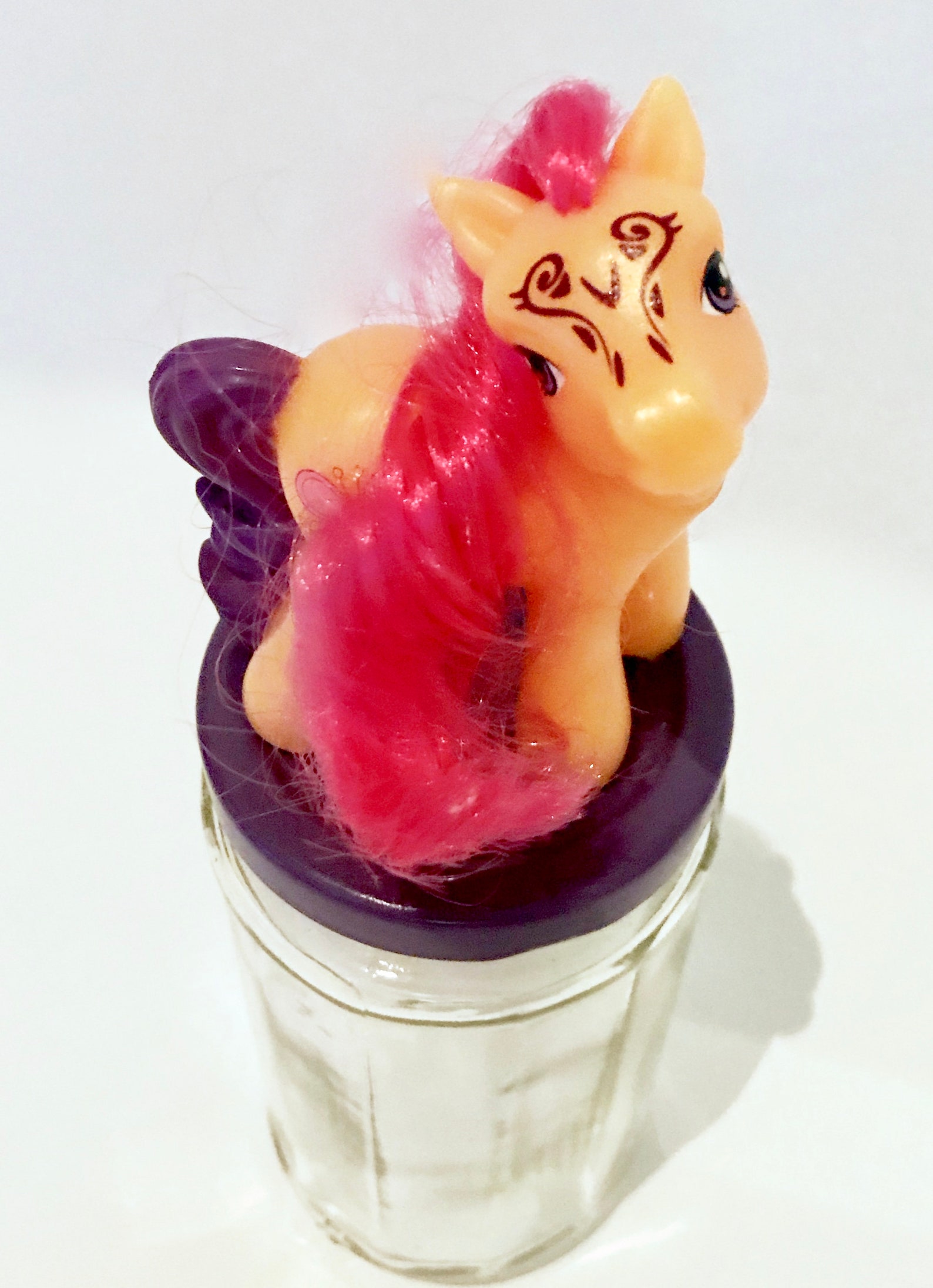 My Little Pony Toy Art Mason Jar Decor Pony Theme Room Pink | Etsy