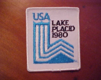 Lake Placid embroidered Patch  Mint ~ Free Ship 