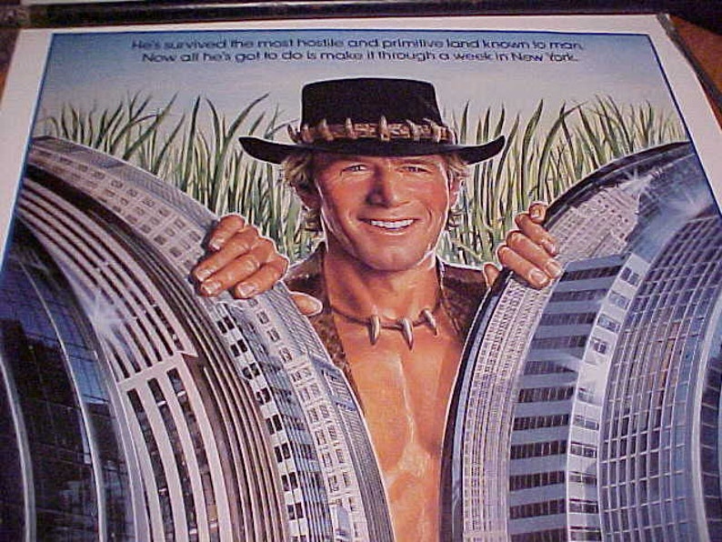 Crocodile dundee movie poster analysis essay image