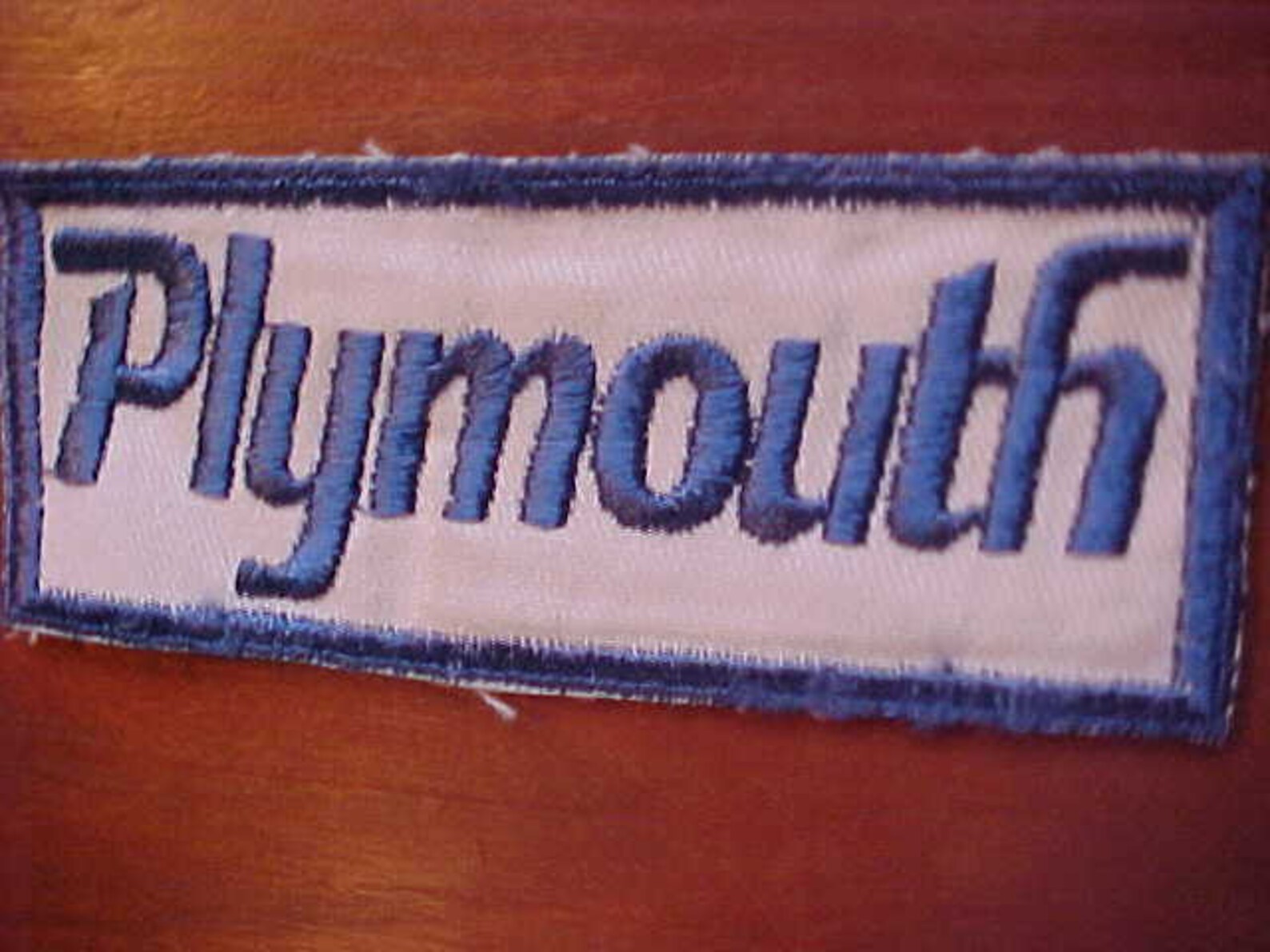 1960s Plymouth Uniform Patch New Old Stock Logo Mopar Mint Etsy