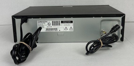 Orion VR0211 Mono VHS VCR Vhs Player With Remote and Cables